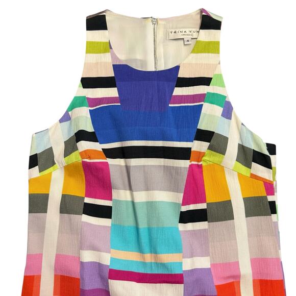 Trina Turk Women’s multicolor abstract tank dress Size 6 - Picture 5 of 10